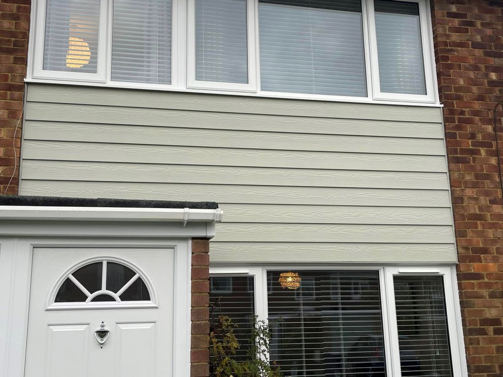 Cladding job 1 after