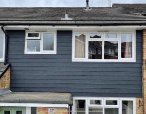 Cladding job no 2 after