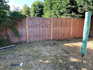 Dolls house & swing before