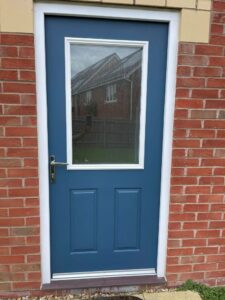 Front door paint after