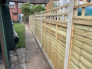 Fence after