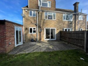 Lean to pergola before